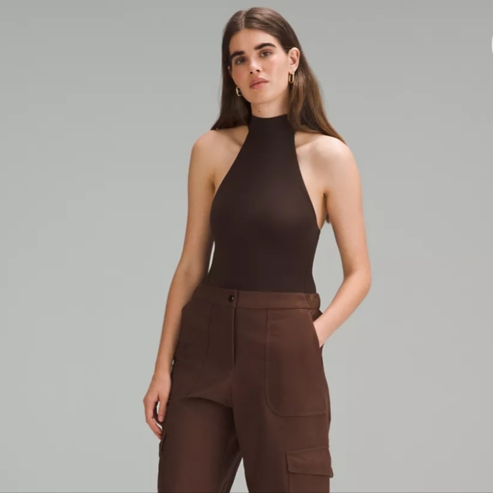 Lululemon NWT Nulu Wundermost Mock Neck Ultra-Soft Sleeveless Bodysuit